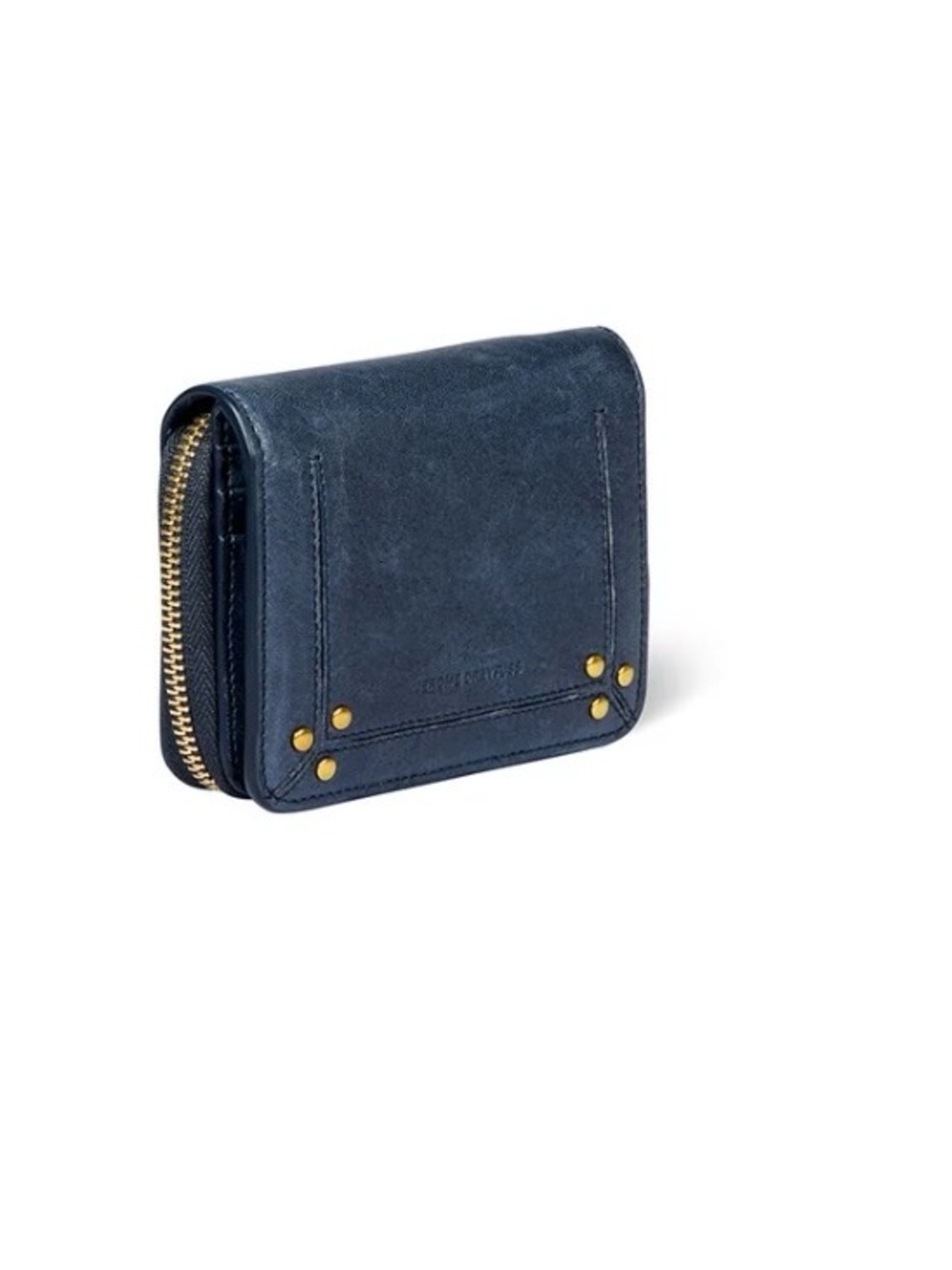 Jerome Dreyfuss André Bubble Night Blue Lambskin Wallet - Picture 3 of 10